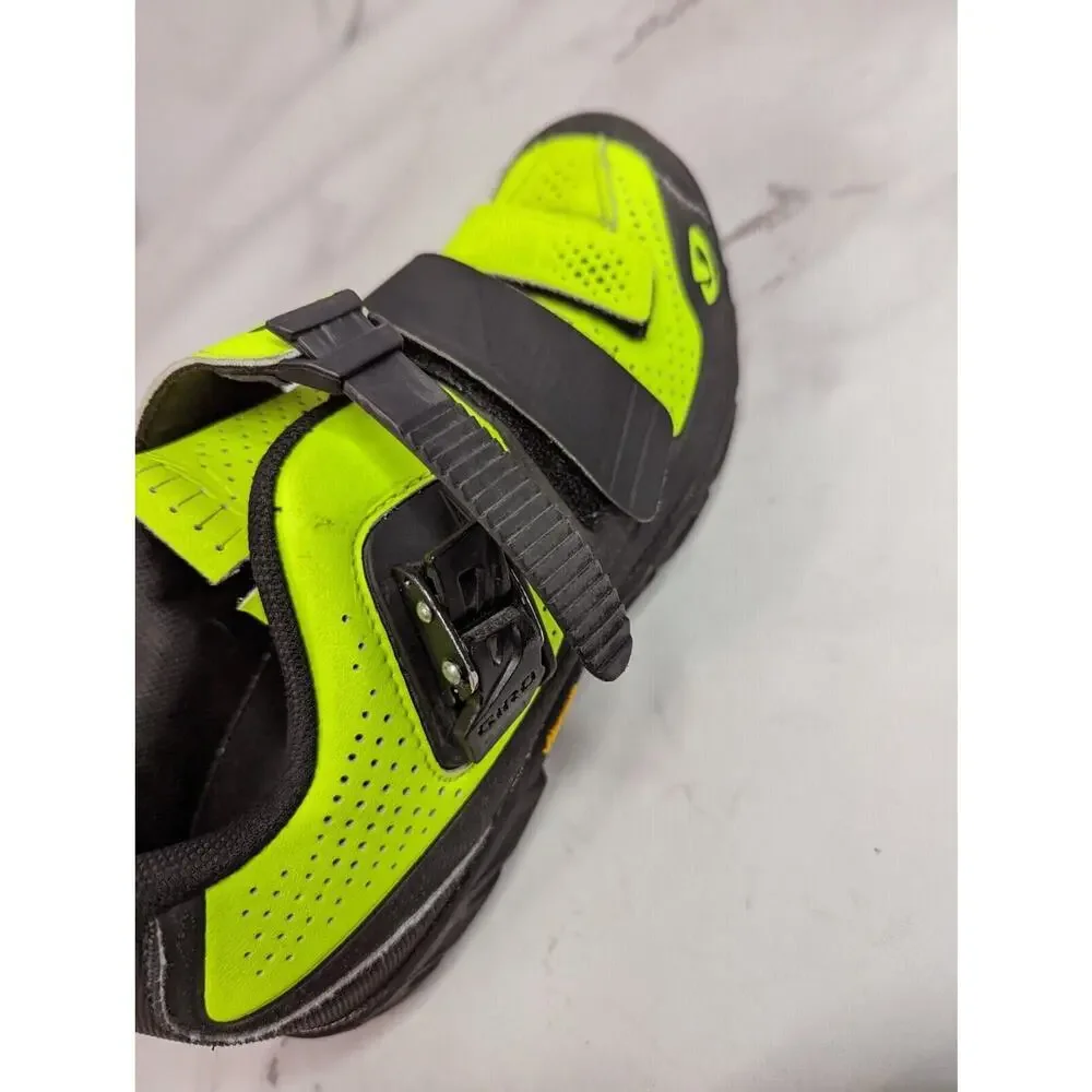 Giro Cycling Shoe Womens 8 EU 39 UK 5.5 Mens 6.5 Yellow 4 Bolt Terraduro